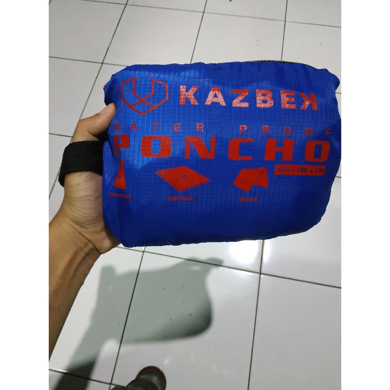 jas hujan kazbek ponco