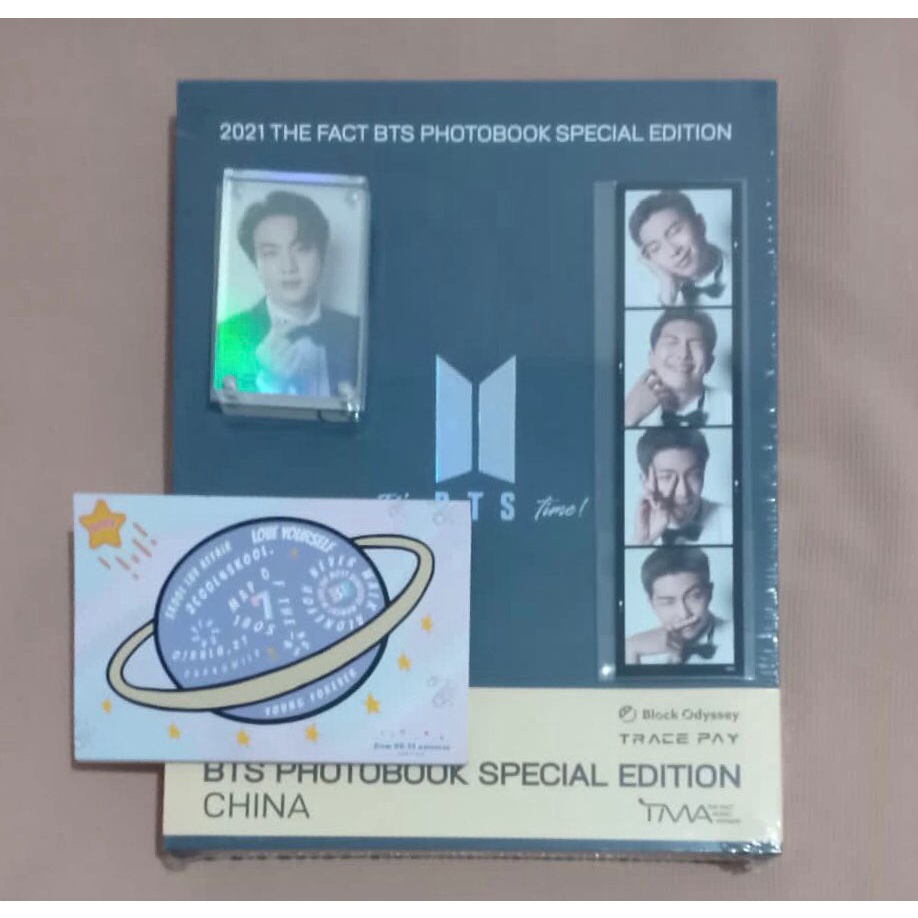 [READY STOCK] SHARING BTS 2021 The Fact Photobook Special Edition China
