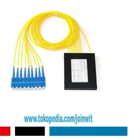 ☈ Passive splitter / pasif spliter 1:8 fiber optic MODULAR ✤