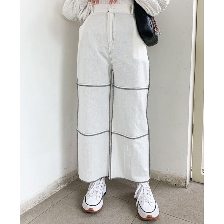 AERO PANTS /kulot lilnen/celana panjang/casual/terbaru