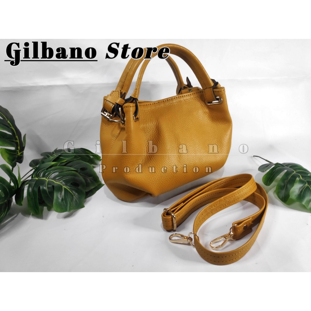 (Size S) TAS KULIT ASLI GARUT TAS WANITA TAS PAPIRUT KULIT ASLI GARUT