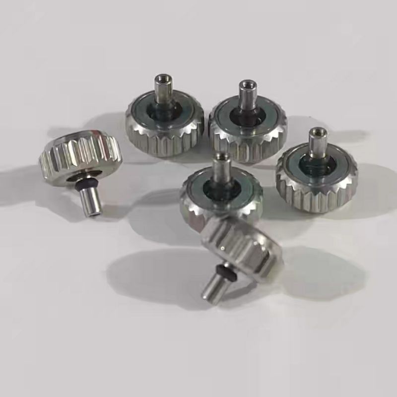 Knop crown Swatch irony stainless steel waterproof silver