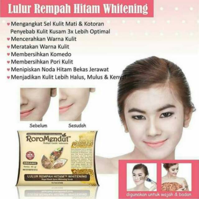 Lulur Rempah Hitam Whitening