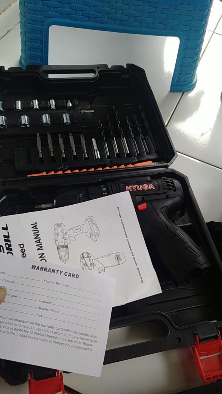 Promo Mesin Bor Baterai Cordless Hyuga By Uchiha Japan Teknologi Tembok Besi Kayu
