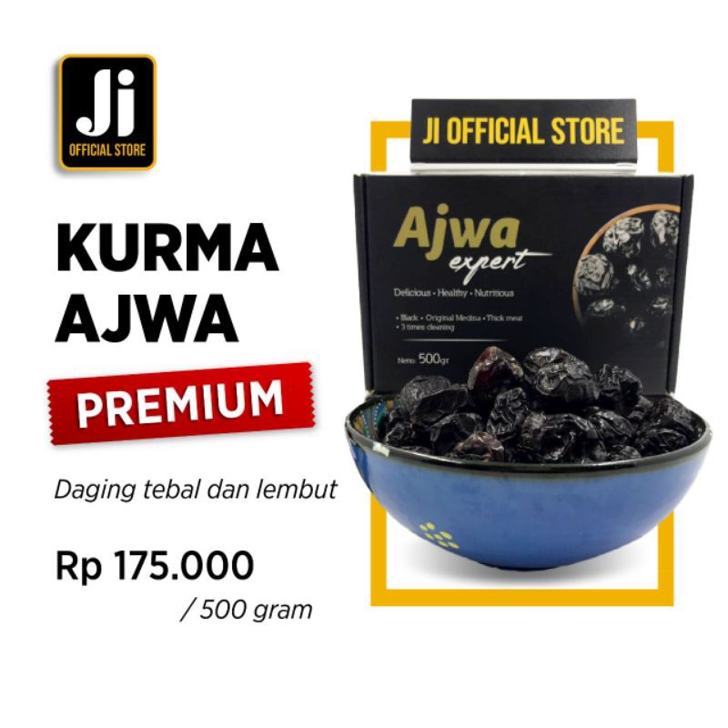 

KURMA AJWA AL MADINAH ( Kualitas Premium, Daging Tebal, Bukan Sukari )