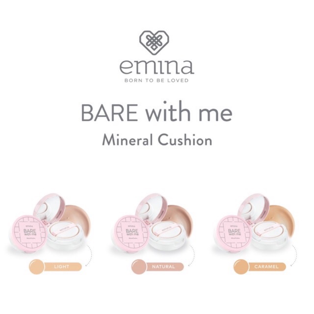 Emina Bare With Me Mineral Cushion 15gr