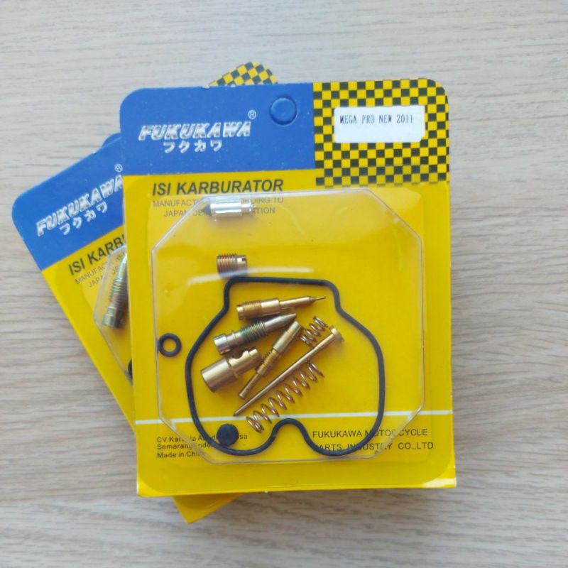 isi Karbulator Mega Pro New Fukukawa RepairKit Repair Kit Carbulator