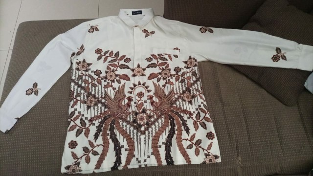 Kemeja Batik Prabu Bahan Dobby Reguler Fit A606