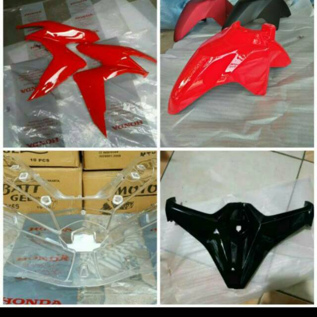 Cover bagian depan Vario 150 Vario 125 LED remote 2019