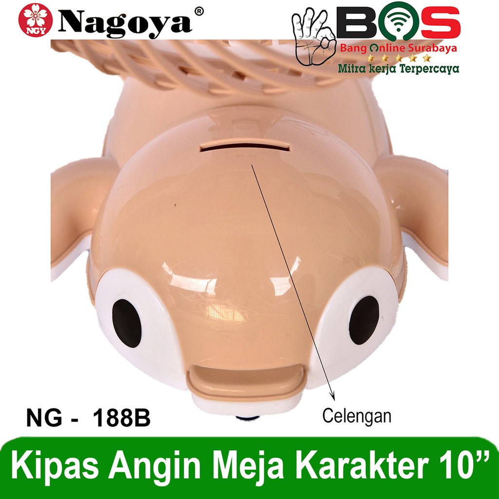 Kipas Meja Kipas Angin Meja Fan Character Nagoya NG-188 NG 188 NG188