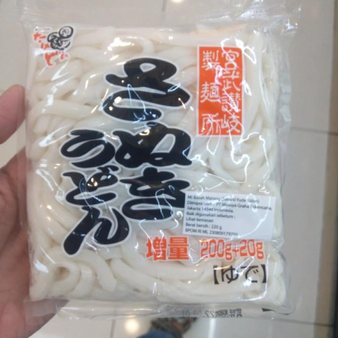 

best produk] mie basah matang 220 gr / miyatake sanuki yude udon 1 shoku 1