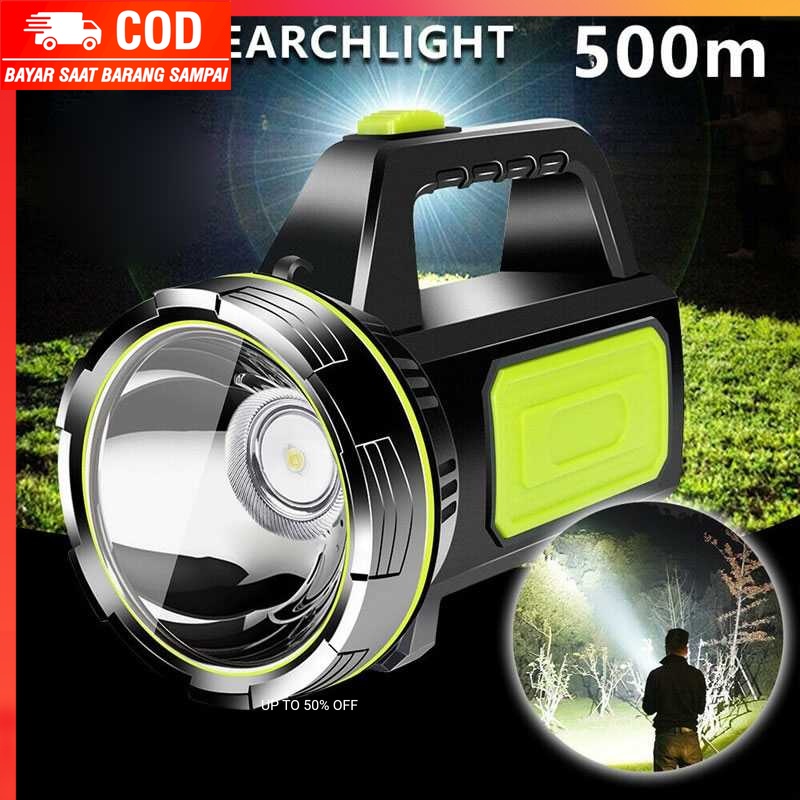 (100% BARANG ORI) TaffLED ZanCaKa Senter LED Rechargeable 10W 13500 Lumens - Q3