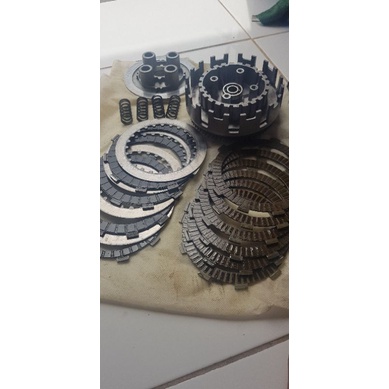 rumahan kopling ninja rr ninja r set/ gigi primer sekunder ninja rr/kampas kopling ninja rr ORIGINAL