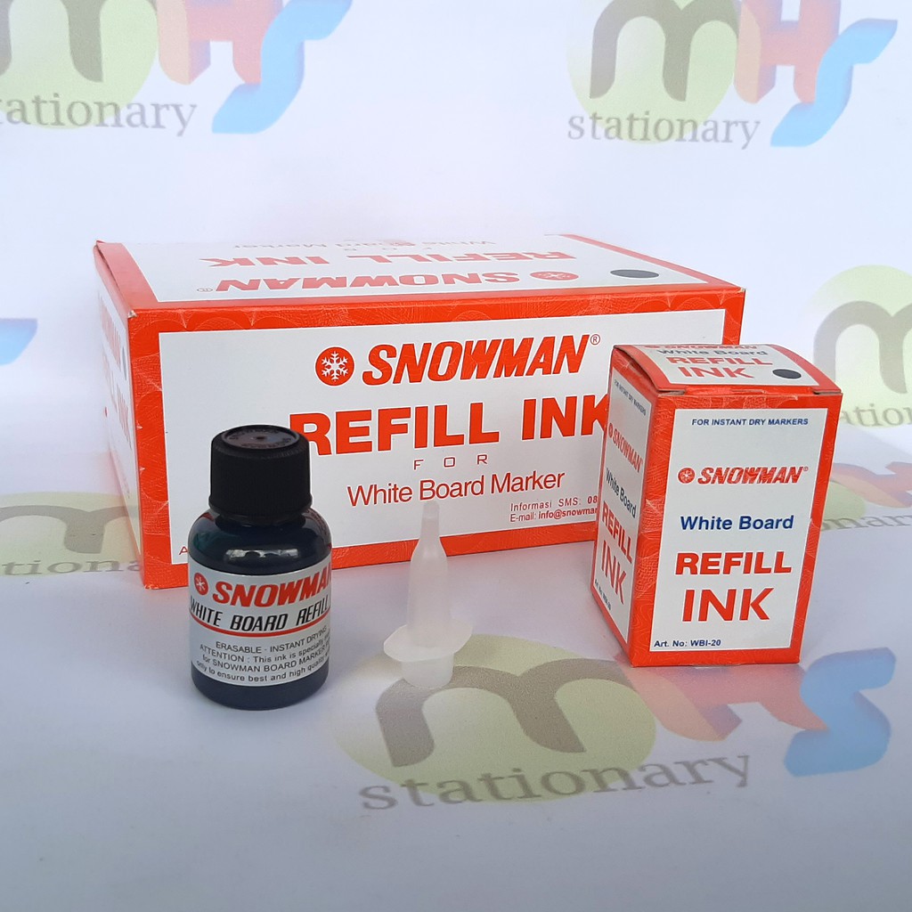 Tinta Spidol Whiteboard Snowman WBI-20 / A-WBI-20