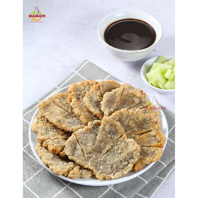 

PEMPEK KULIT CRISPY MAMAIN ISI 8PCS + CUKO