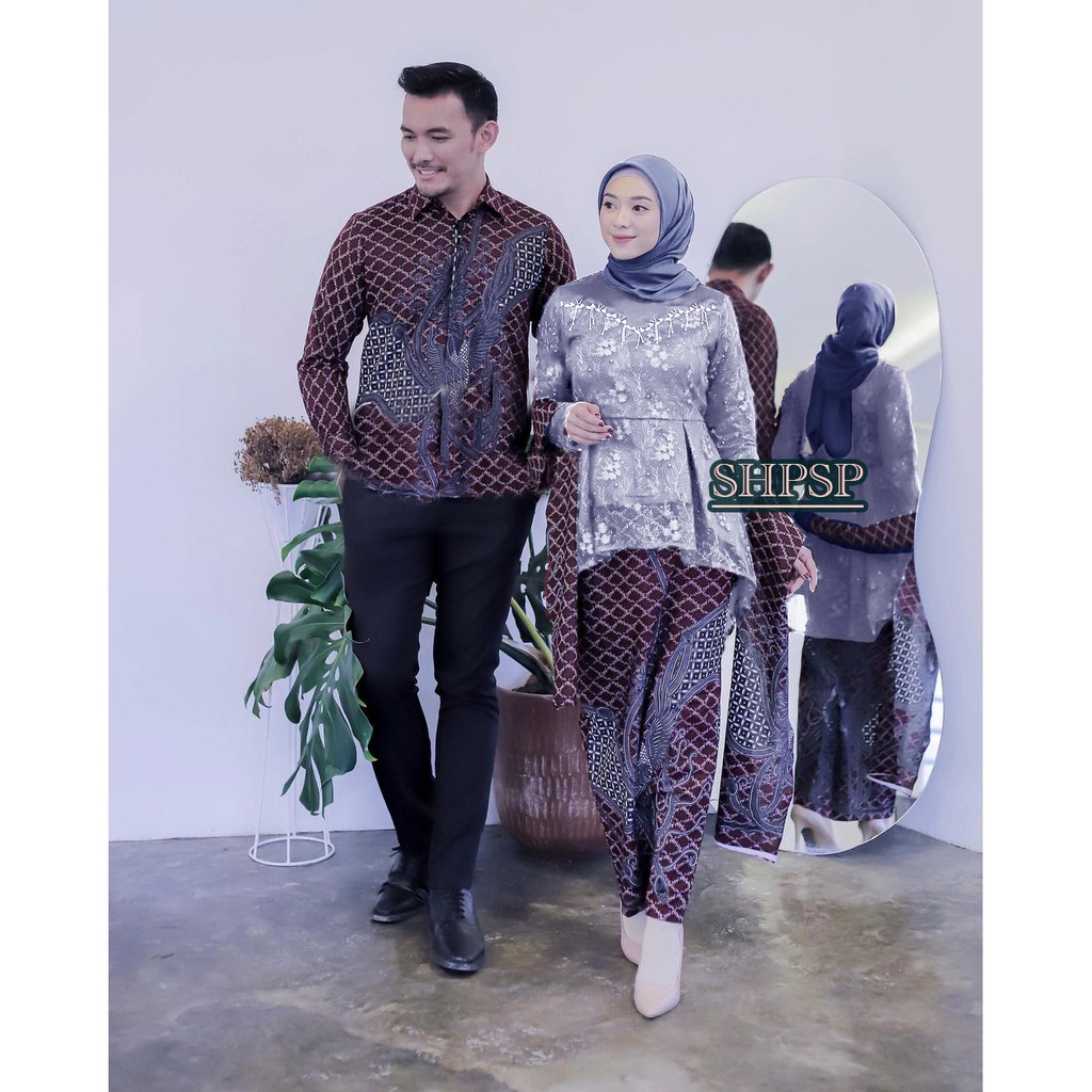 New Arrival - SHOPASHOP SOLO Batik Kebaya Couple Yunika Payet Ronce