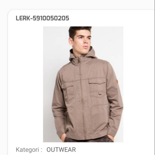 emba casual jaket bahan katun