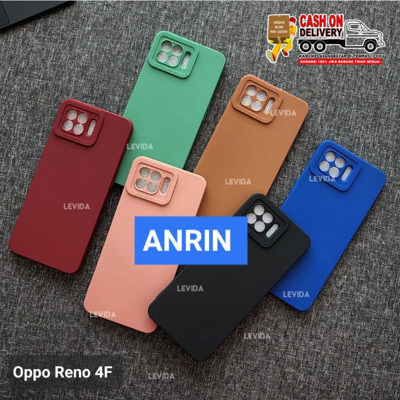 OPPO RENO 4 4F CASE PRO CAMERA MACARON CASING SOFTCASE SILIKON