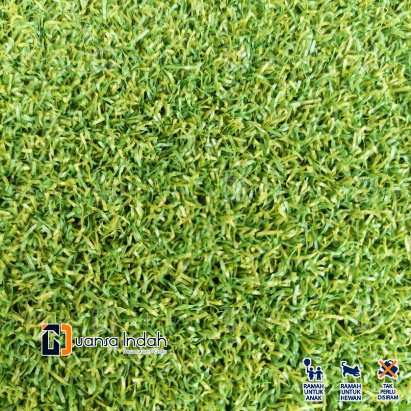 rumput sintetis type golf premium ukuran 25x125 cm