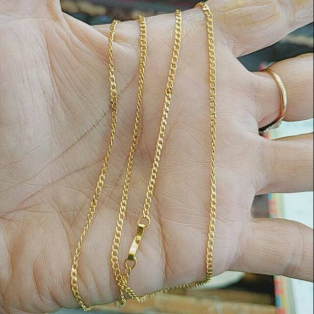 Kalung london 24k 97% anak dan dewasa emas asli model rantai rante