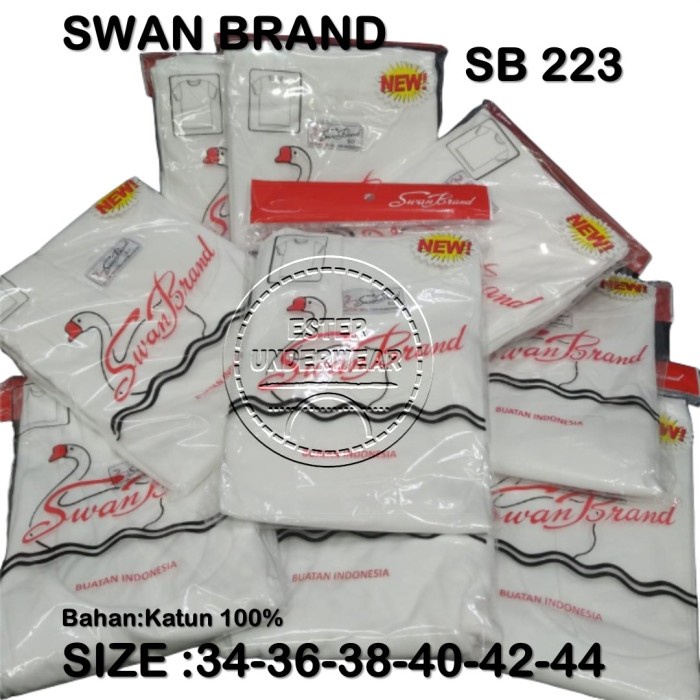 Rider Swan Brand Oblong SB 223 Putih ISI 1 Pcs