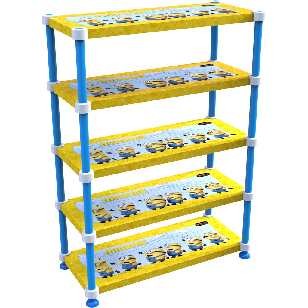 Rak Sepatu Naiba Minion Susun 5