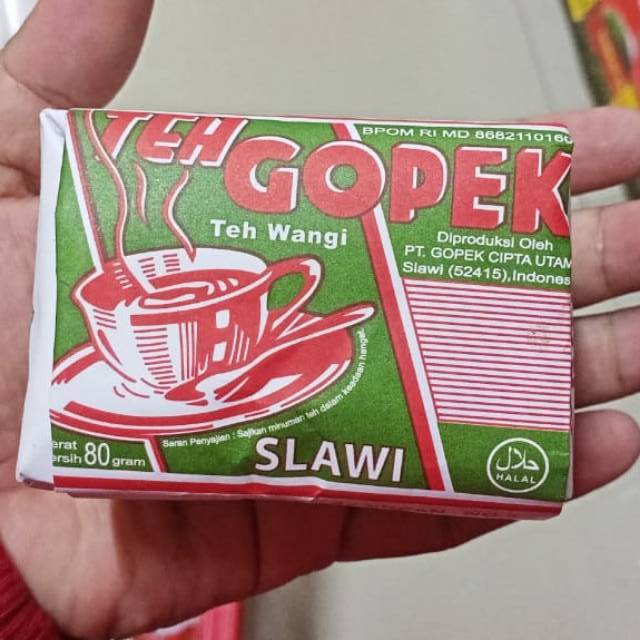 

Teh gopek 40 gram