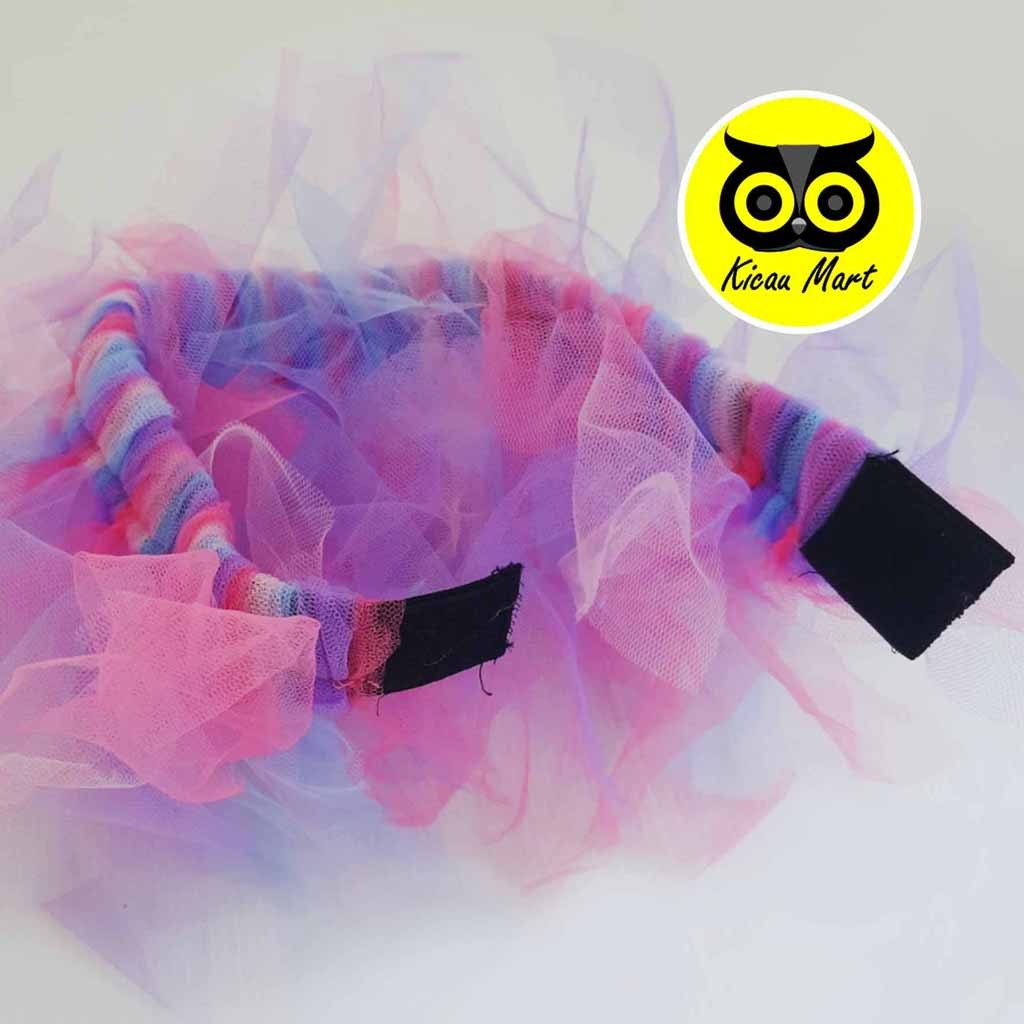 ROK TUTU KUCING GEMAS BAJU KUCING ANJING ROK KUCING ROK ANJING BAJU ANJING ROK KELINCI MONYET ROK HEWAN FLACE 3 LAPIS PET CAT DOG SKIRT ROKCAT