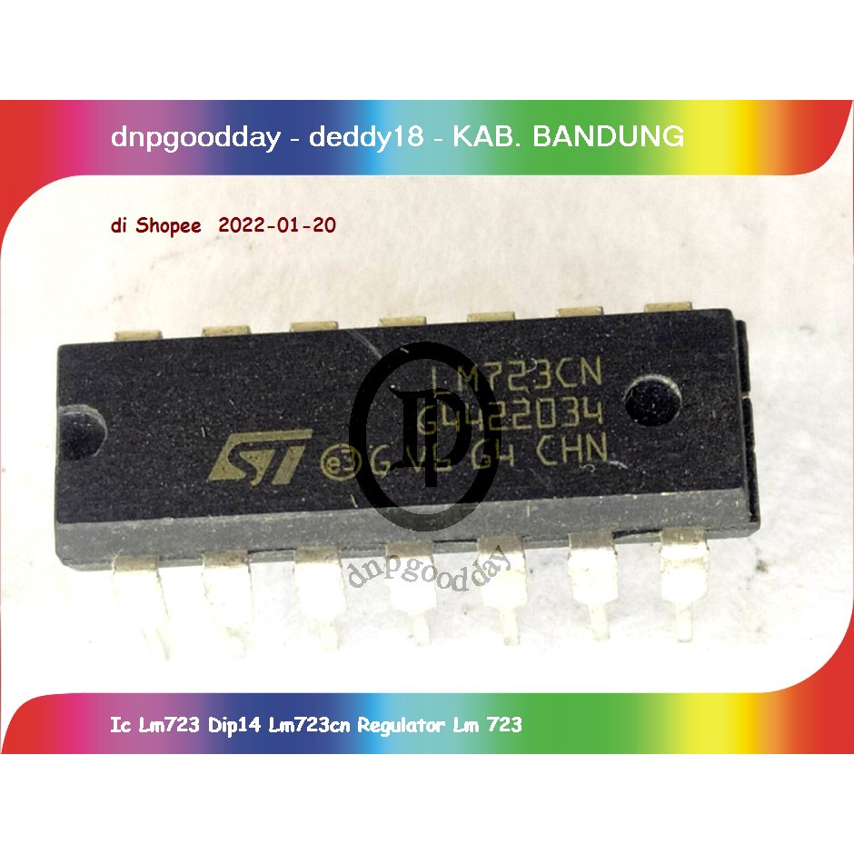 Ic Lm723 Dip14 Lm723cn Regulator Lm 723