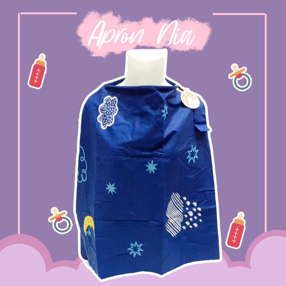 Promo !! Apron Menyusui Nia - Nursing Cover Nia- Apron murah