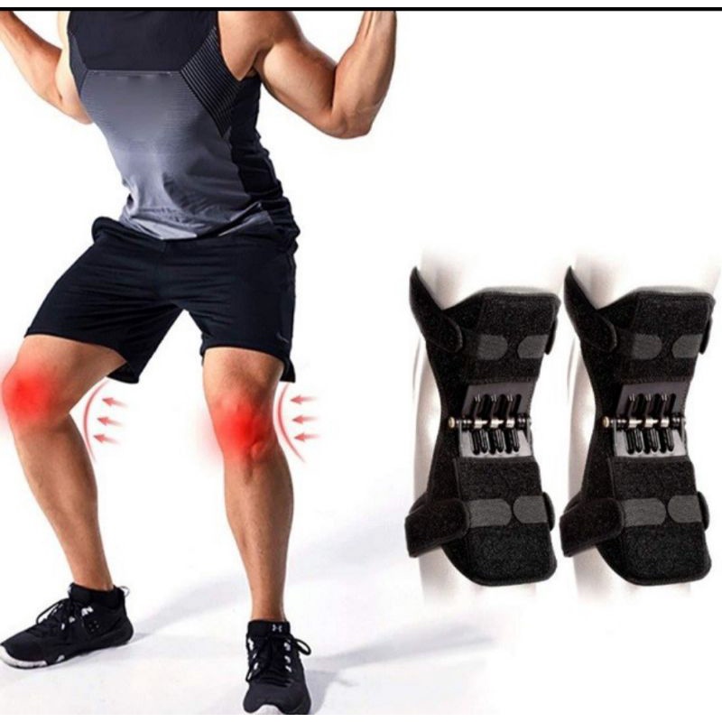 KNEE BRACE SUPPORT BOOSTER SPRING PENAHAN BEBAN LUTUT