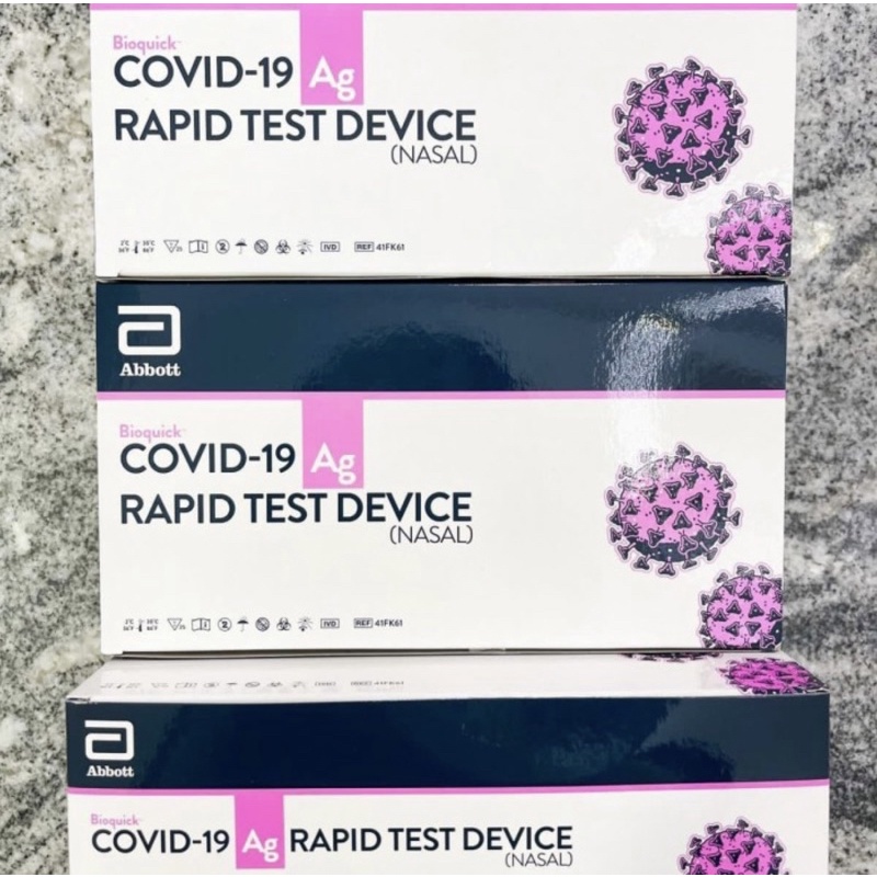 Abbott Bioquick Nasal Antigen 1 box isi 25pcs ORIGINAL