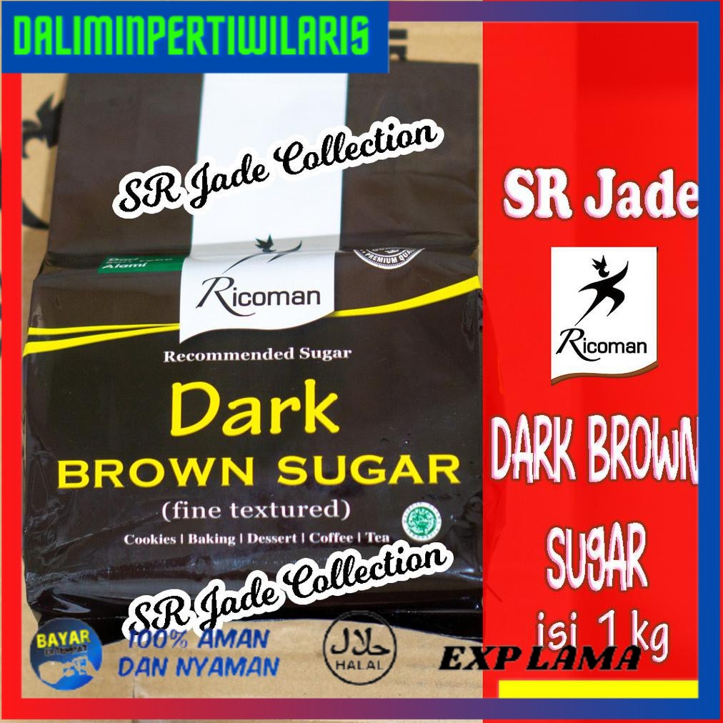 

BISA COD Ricoman Dark Brown Sugar 1Kg Gula PRODUK TERBATAS [Kode 1|Kode 2|Kode 3|Kode 4|Kode 5|Kode