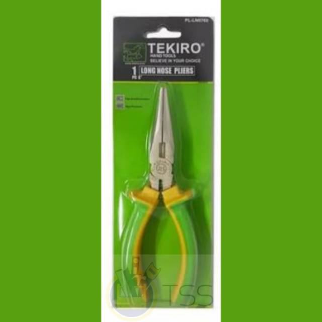 TEKIRO TANG LANCIP 6 INCH [150mm] / long nose pliers 6&quot; TEKIRO Long Nose Pliers 6 inch Tang Lancip 6 inch / Long Nose Pliers / Tang Cucut 6&quot; 6inch