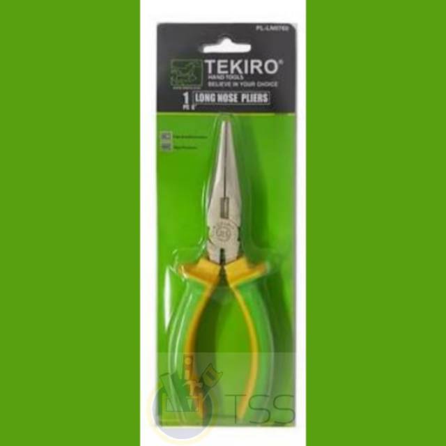 TEKIRO TANG LANCIP 6 INCH [150mm] / long nose pliers 6&quot; TEKIRO Long Nose Pliers 6 inch Tang Lancip 6 inch / Long Nose Pliers / Tang Cucut 6&quot; 6inch