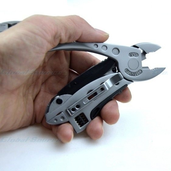 BAYAR DI TEMPAT Kunci Pas Swiss Army Pocket Knife Wrench Plier EDC Multifungsi Stainless Steel MPG05