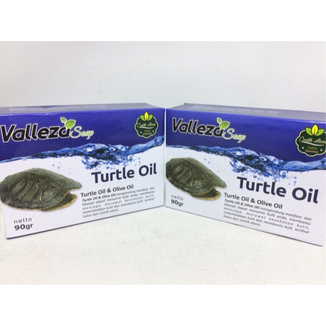 Sabun Minyak Bulus Valleza Turtle Oil Soap Olive Oil Shopee Indonesia