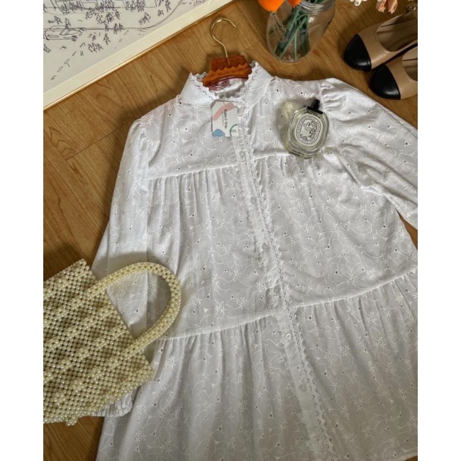 ARUMI WHITE TUNIK BY HAIDEEORLIN