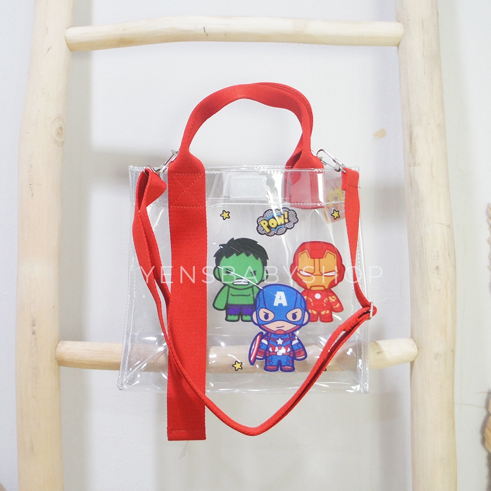 Tas Mika Super Hero Marvel Avengers / Tas Selempang Anak TLB71M