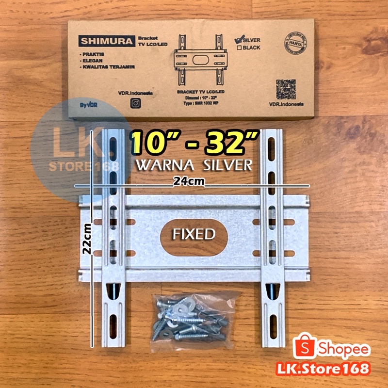 Bracket TV LCD/LED 10-32&quot; Fixed SHIMURA