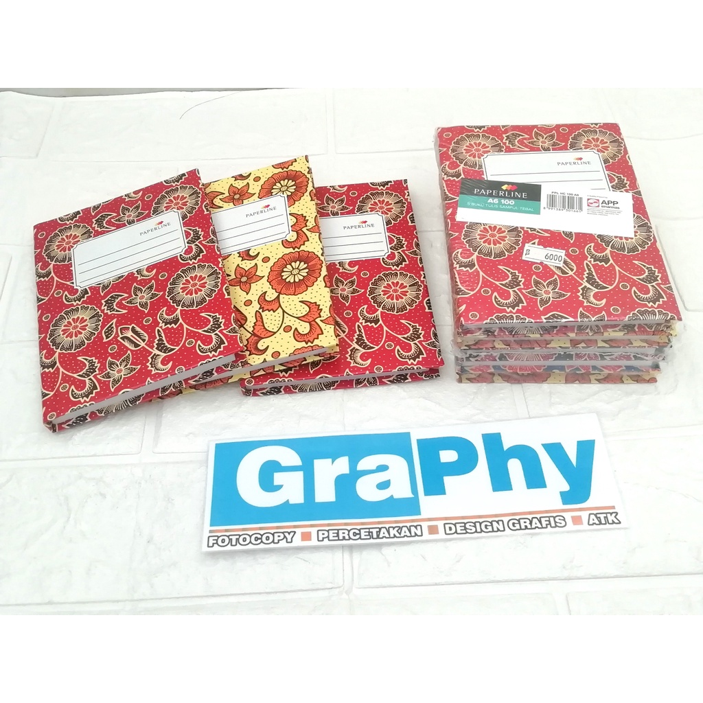 

Buku A6 Paperline 100
