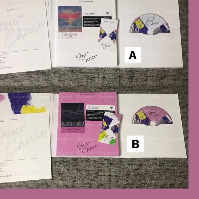 READY Seventeen - Your Choice Album Only | Unsealed Official One Side Other Side S.Coups Jeonghan Jo