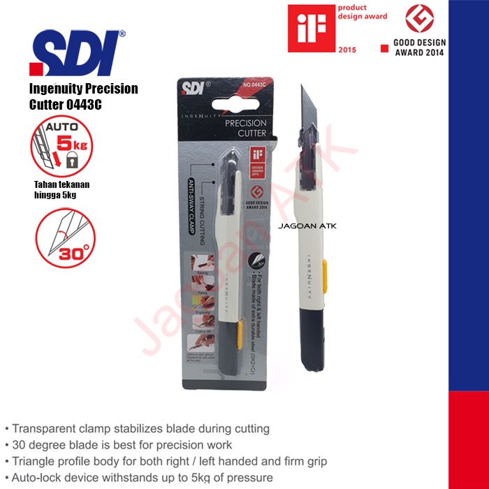 

Ingenuity Precision Cutter 9mm SDI 0443C