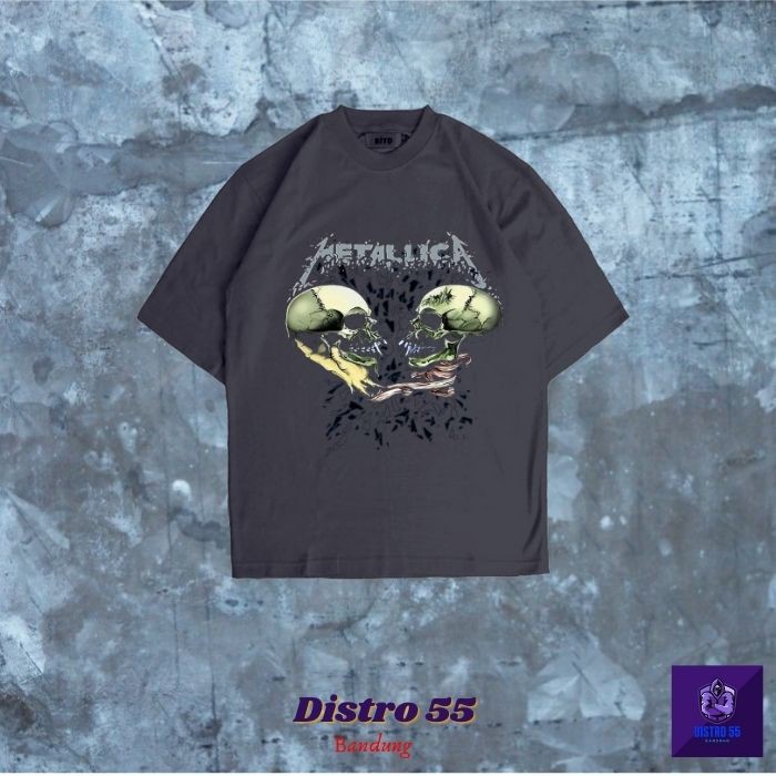 KAOS BAND METALLICA " SAD BUT TRUE" VINTAGE TSHIRT  ( OVERSIZE TEE) / TSHIRT BAND METALLICA