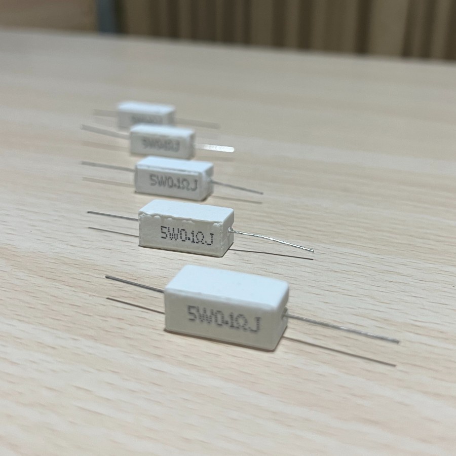 RESISTOR 5 WATT 5W 0.1OHM 0.1 OHM Ω 0.1R