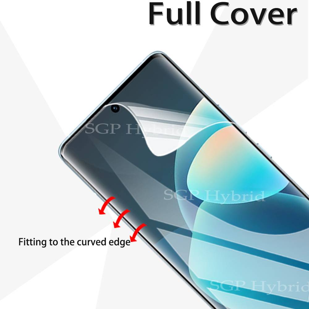 2PCS Film For VIVO iqoo 7 / iqoo u3 / iqoo u3x / iqoo neo5 / x50 pro+ / x60 pro+ / y53s / y70t / S1 / S10 Pro Hydrogel Film Screen Protector Hydrogel Protective screen film