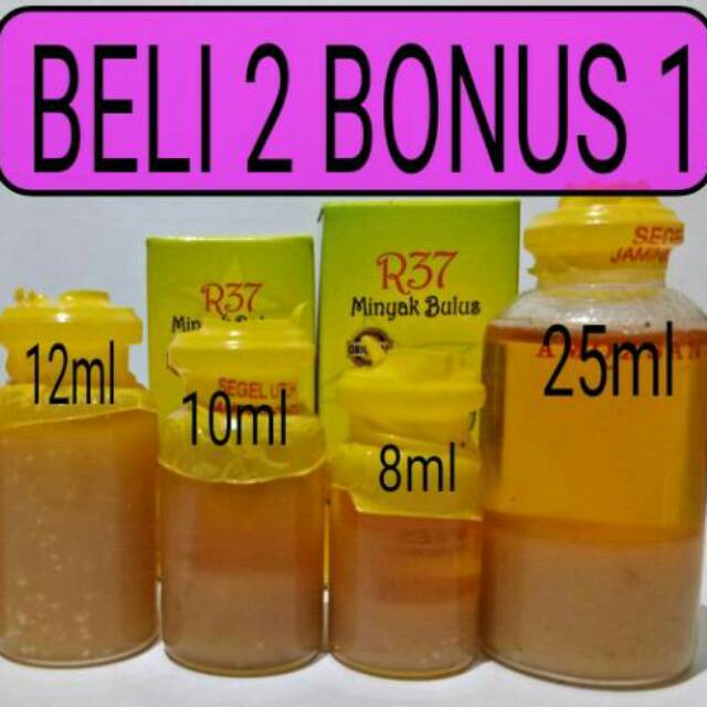 MINYAK BULUS R37 12ml