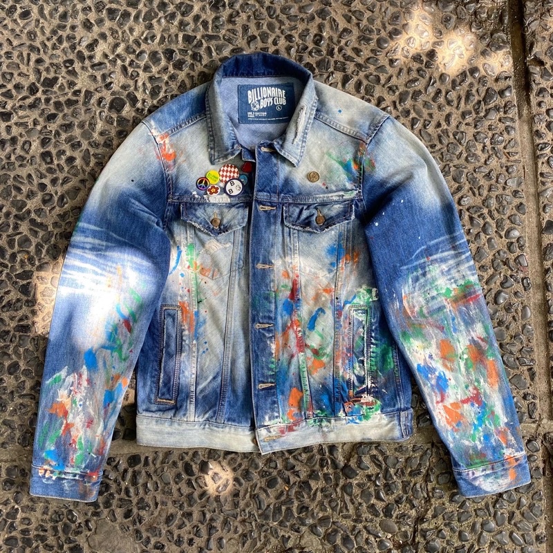 Billionaire Boys Club Paint Denim Jacket