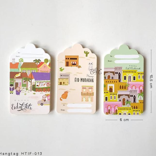 

Terjamin (HTIF13)TAG ucapan idul fitri lebaran kertas tebal exclusive iamcili Termurah