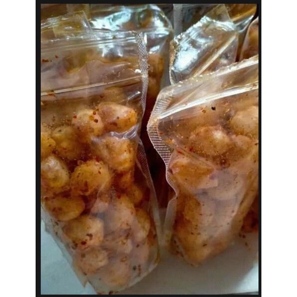 

siomay mini kering pedas